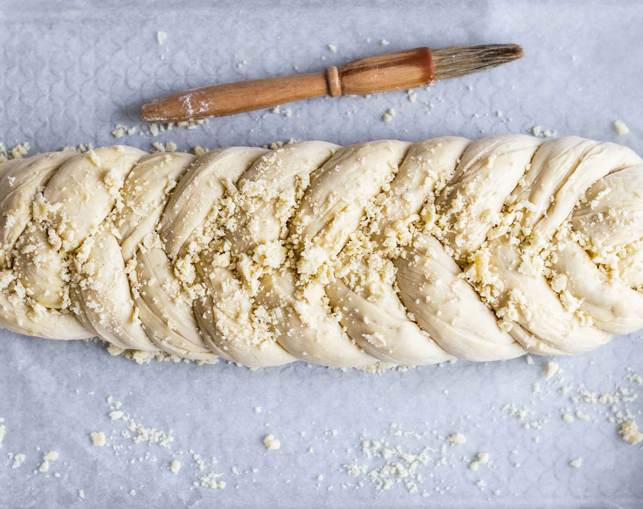 Unbaked Plait Bread Unbaked Plait Bread